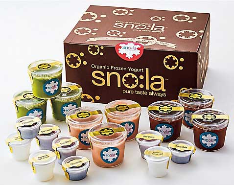 三越・伊勢丹の〈スノーラ〉フローズンヨーグルトアイス冬ギフト、お歳暮