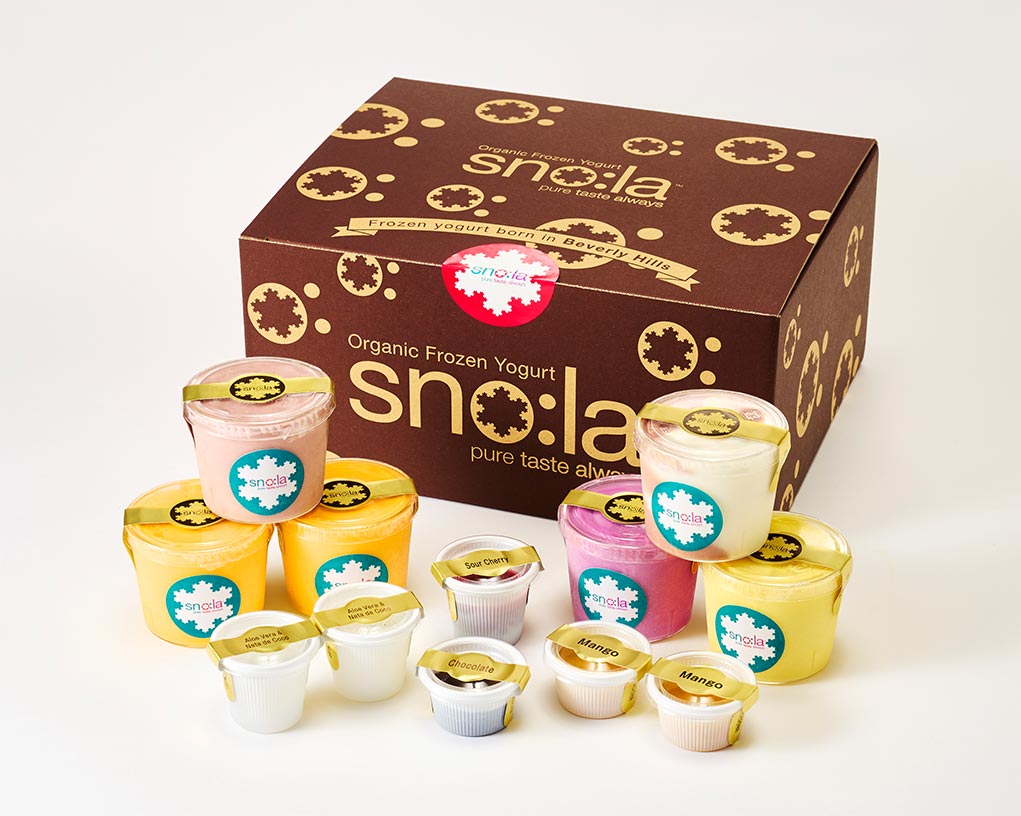 三越伊勢丹 お中元ギフトに〈スノーラ〉のフローズンヨーグルトセットが登場